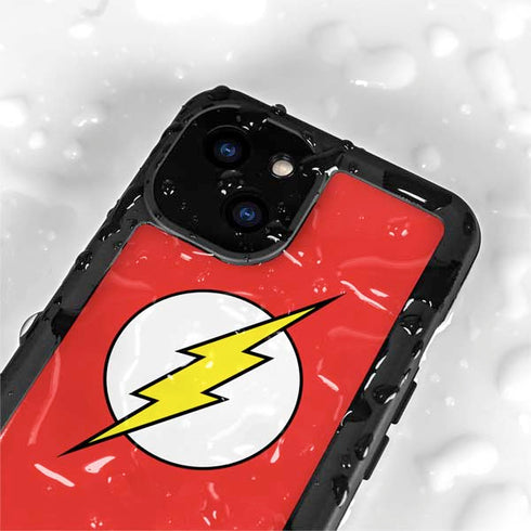 DC Comics The Flash Original Emblem iPhone 15 Waterproof Case